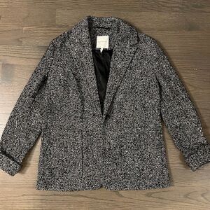 Tweed oversized blazer